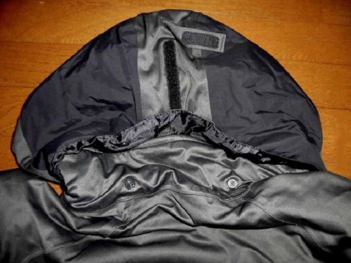 WORKMAN AEGIS ワークマン イージス オーシャン H-100B 防水防寒スーツ ジャケットのみ 中綿 撥水 130%ストレッチ GRY-BLK LL 使用僅 美品_画像6