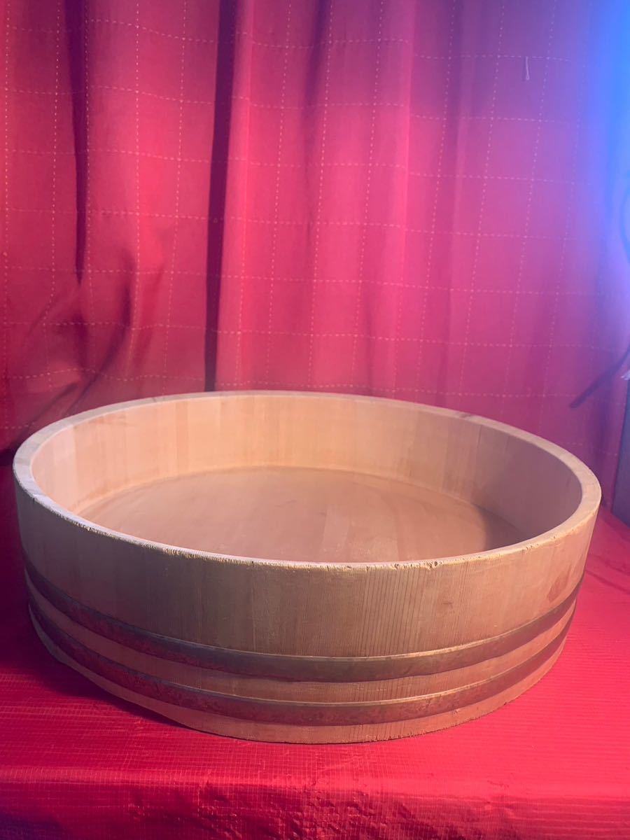 桶　たらい　寿司桶 木製 特注品　桶政　品質保証　_画像2