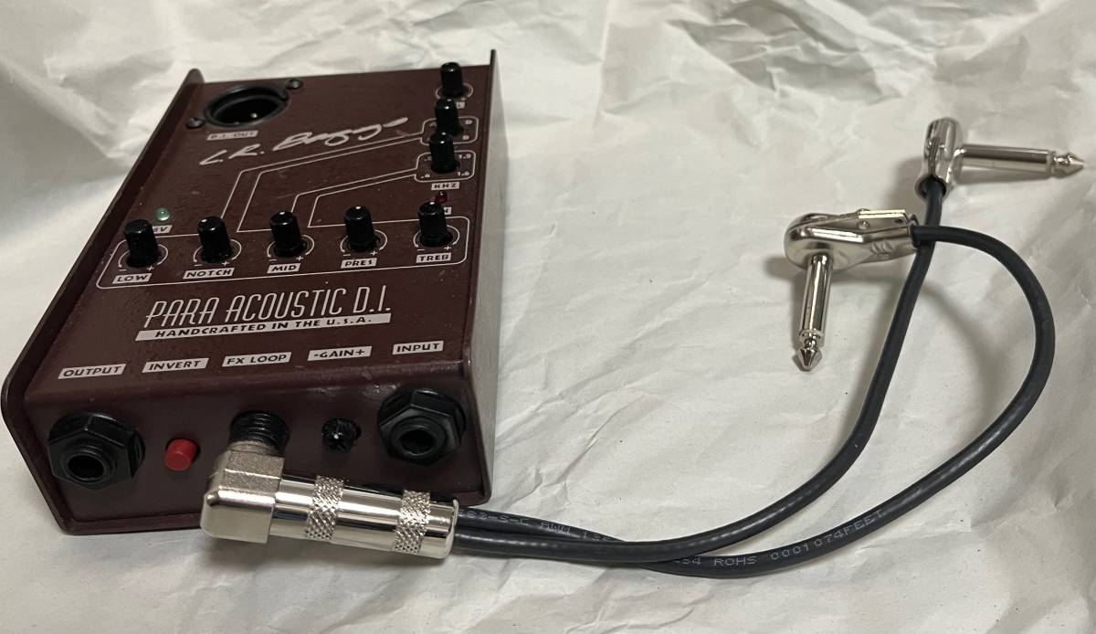 L R Baggs PARA ACOUSTIC D I (改)外部電源端子付き 送料無料 L R Baggs PARA ACOUSTIC D I (改)外部電源端子付き 送料無料