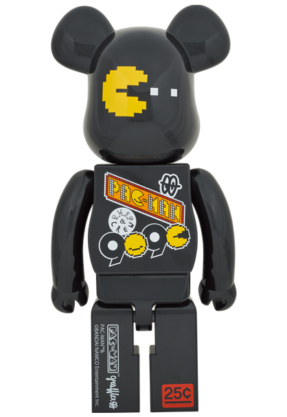 新品 BE@RBRICK PAC-MAN × GRAFFLEX × 9090 × S.H.I.P&crew 1000％ MEDICOM TOY ベアブリック kaws カウズ BASQUIAT パックマン_画像2