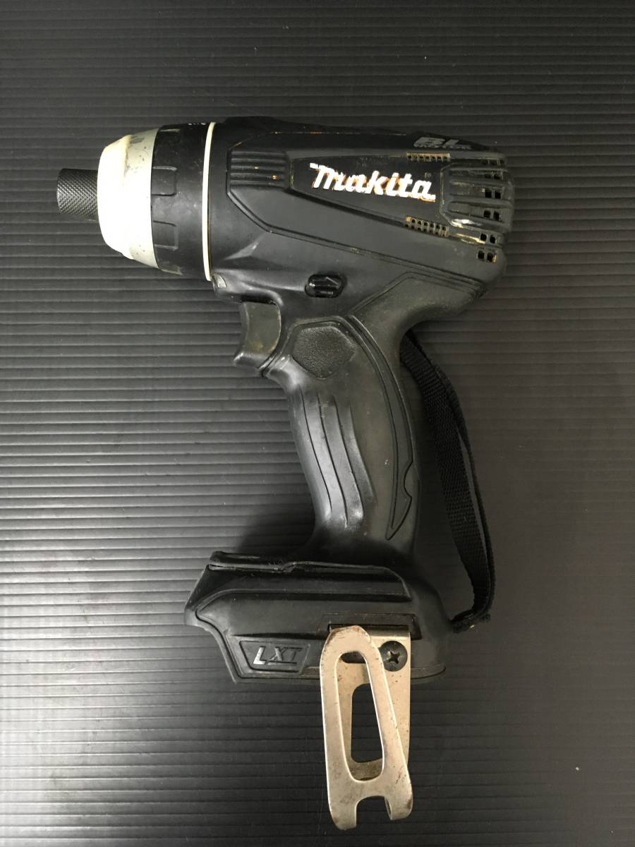 【中古品】★makita(マキタ) 14.4v充電式4モード インパクトドライバ 黒(本体のみ) TP131DZB T3802 ITS95A5N7TS6_画像1