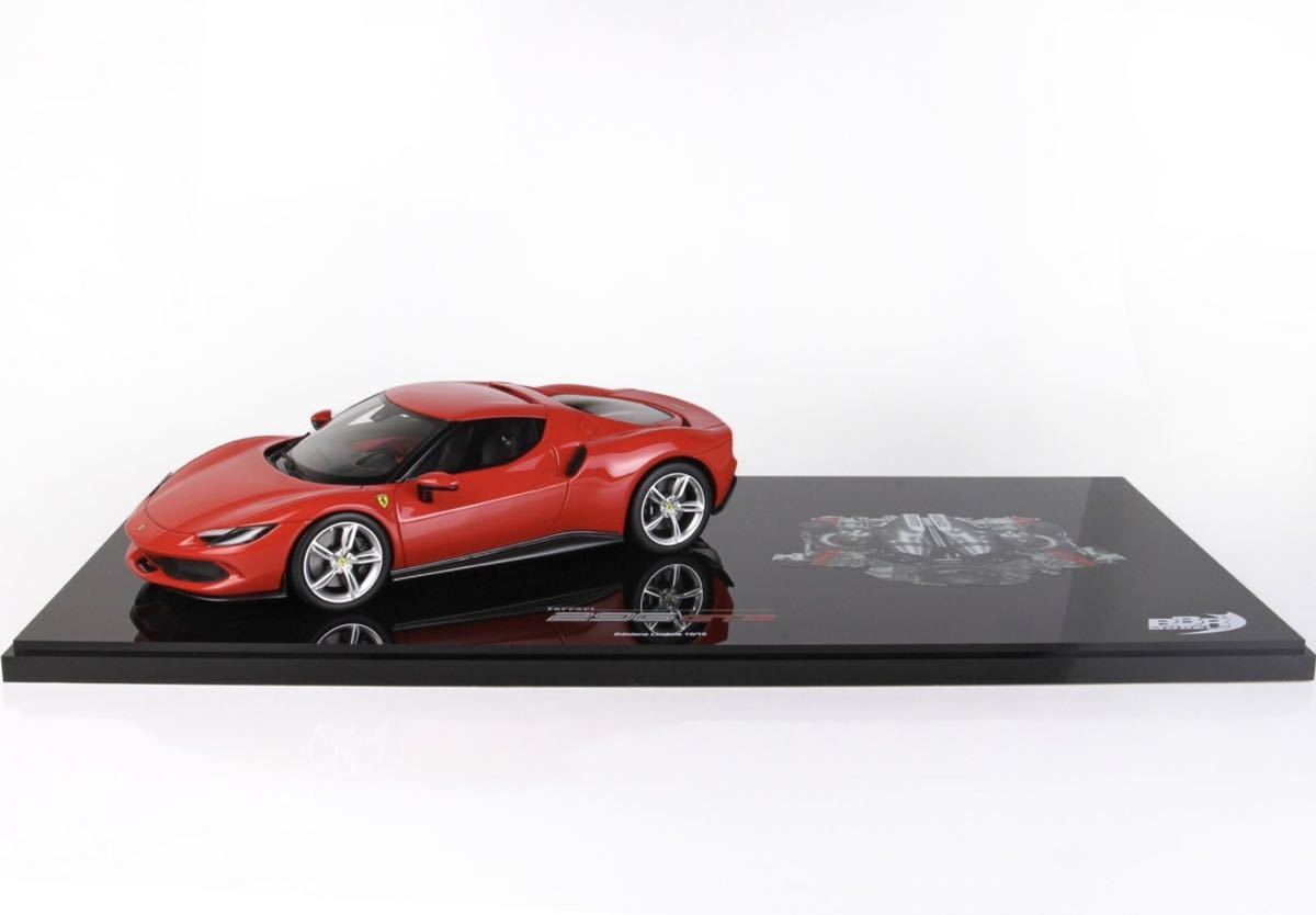 1/18 BBR フェラーリ 296GTB 赤 エンジン画像付き 10台限定 P18210AENGINE 激レア シリアル 1/18 BBR フェラーリ 296GTB 赤 エンジン画像付き 10台限定 P18210AENGINE 激レア シリアル