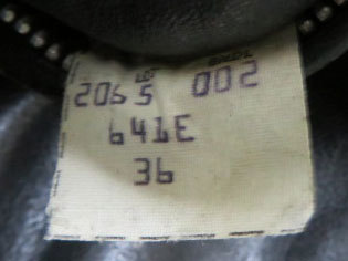 LJ71ショットSCHOTTアメリカ古着アメリカ製シングル641ライダースジャケット革ジャンROCKロカビリー36レザージャケット黒オールド_画像9