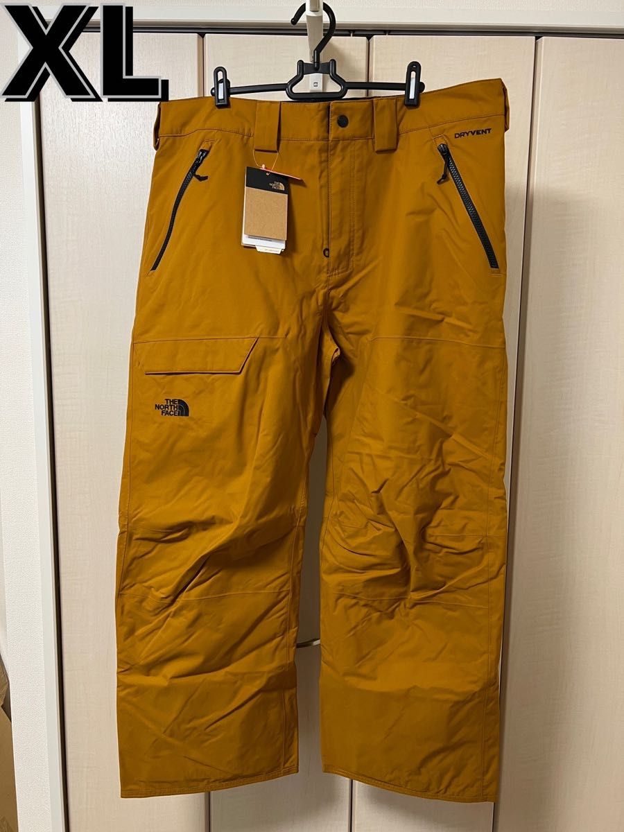 特価　高機能　メンズスノーボードパンツ　XL 茶色　スノーウェア　スキーパンツ THE NORTH FACE 透湿スキーパンツ