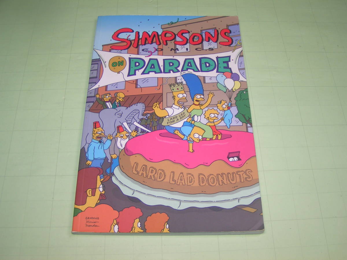 洋書 英語 コミック 【 Simpsons Comics on Parade 】 4話入 Simpsons #24～＃27 Matt Groening ペーパーバック 1998/5/19 シンプソンズの画像1