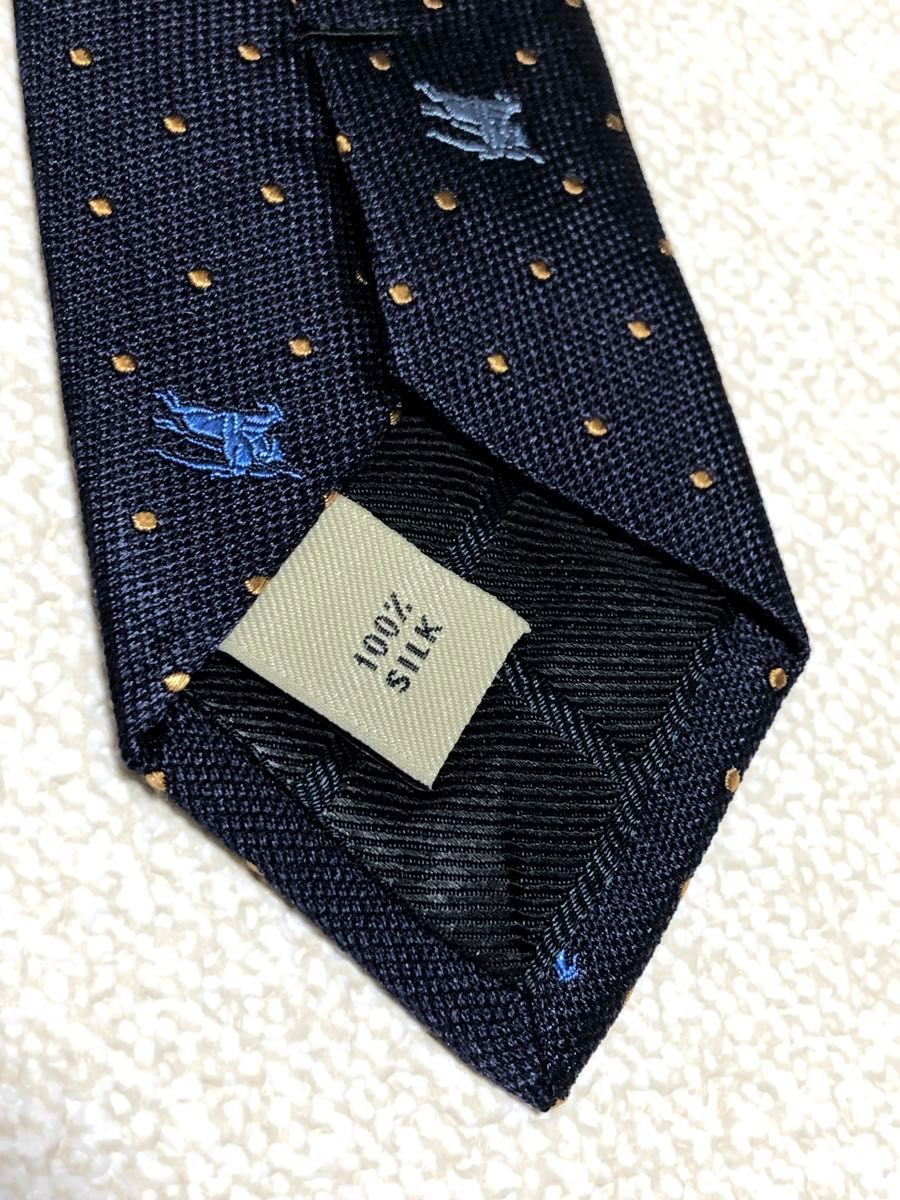 新品【イタリア製】バーバリー ロンドン 絹100% ネクタイ
