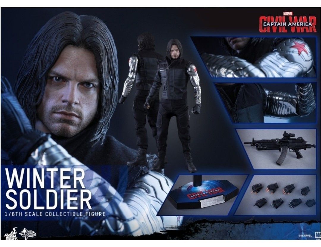 ホットトイズ【ムービー・マスターピース】シビルウォー 1/6 ホットトイズ【ムービー・マスターピース】シビルウォー 1/6