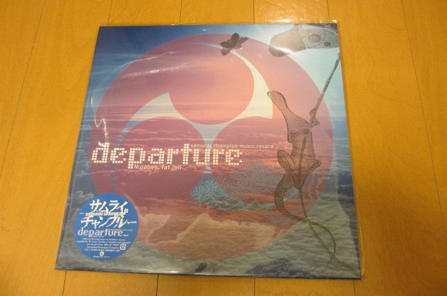 ★【NUJABES ヌジャベス/FAT JON (SAMURAI CHAMPLOO)】☆『SAMURAI CHMPLOO MUSIC RECORD - DEPARTURE 2LP 』新品 初回盤 激レア★★_画像1