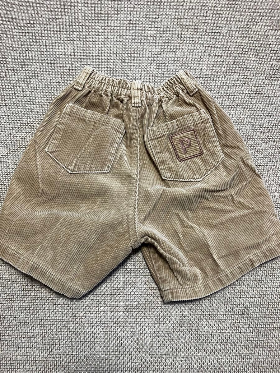 【PAPP Kid’s】90㎝☆コーデュロイパンツ★ハーフパンツ★ウエストゴム★子供服★used品★お値引き不可★