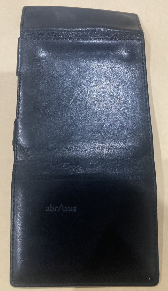 薄い財布 高島屋限定 ブラック × ブラック アブラサス abrasus 薄い財布 高島屋限定 ブラック × ブラック アブラサス abrasus