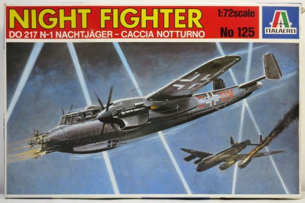 ☆★イタレリ 1/72 125 ドルニエ Do217 N-1 夜間戦闘機☆★_画像1