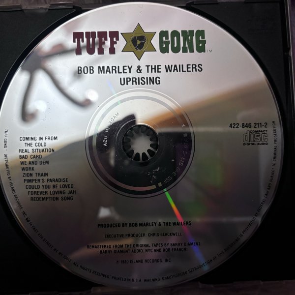 Bob Marley & The Wailers / Uprising_画像2