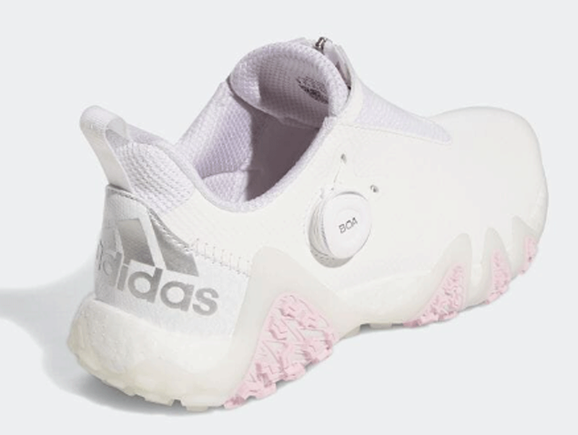  новый товар # Adidas #2022.8#wi мужской код Chaos 22 боа шиповки отсутствует #GX3944# белый | серебряно-металлический | прозрачный розовый #24.5CM