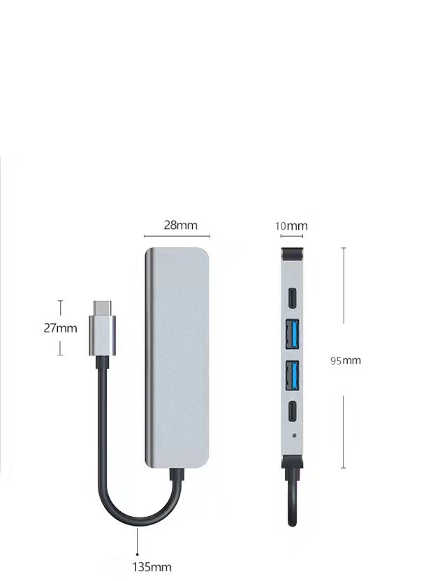 USB Type C ハブ PD充電(100w) 4K HDMI USB3.0 アダプタ USB変換 Type-C IPHONE アンドロイド android アイホン対応の画像2
