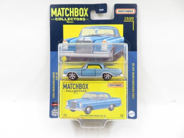 (n1253）マッチボックス コレクターズ 1962 MERCEDES-BENZ 220 SE メルセデスベンツ 15/20 MATCHBOXの画像1