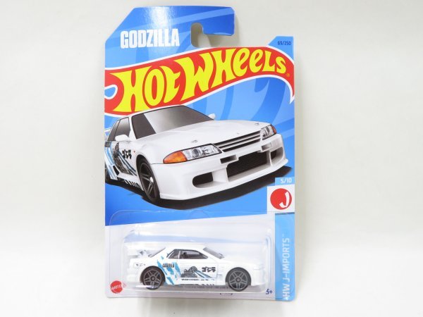 (n1266）ホットウィール NISSAN SKYLINE GT-R (R32) 日産 スカイライン GODZILLA ゴジラ HW J-IMPORTS 69/250_画像1