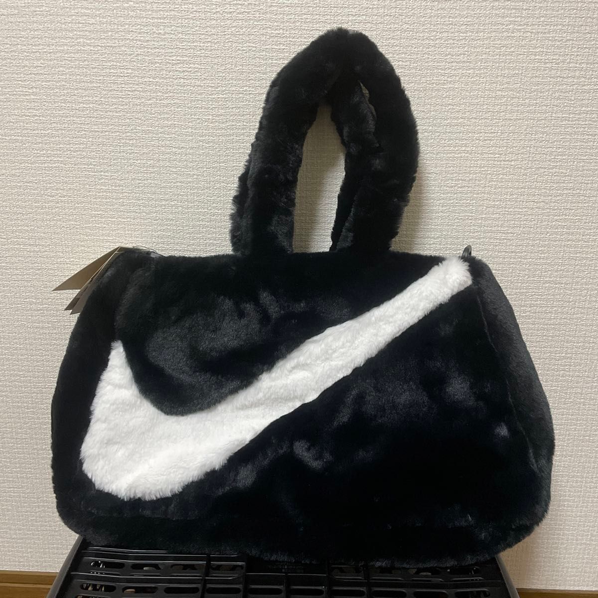 NIKE ナイキ フェイクファー トートバッグ