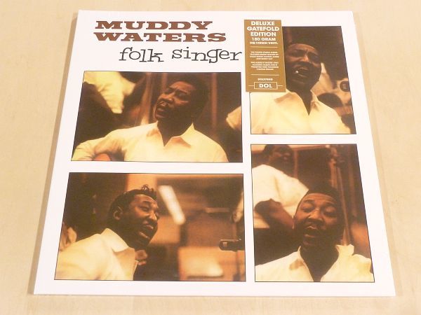 未開封 マディ・ウォーターズ Folk Singer 限定見開きジャケ仕様HQ180g重量盤LP ボーナス5曲追加 Muddy Waters Buddy Guy ブルース Bluesの画像1