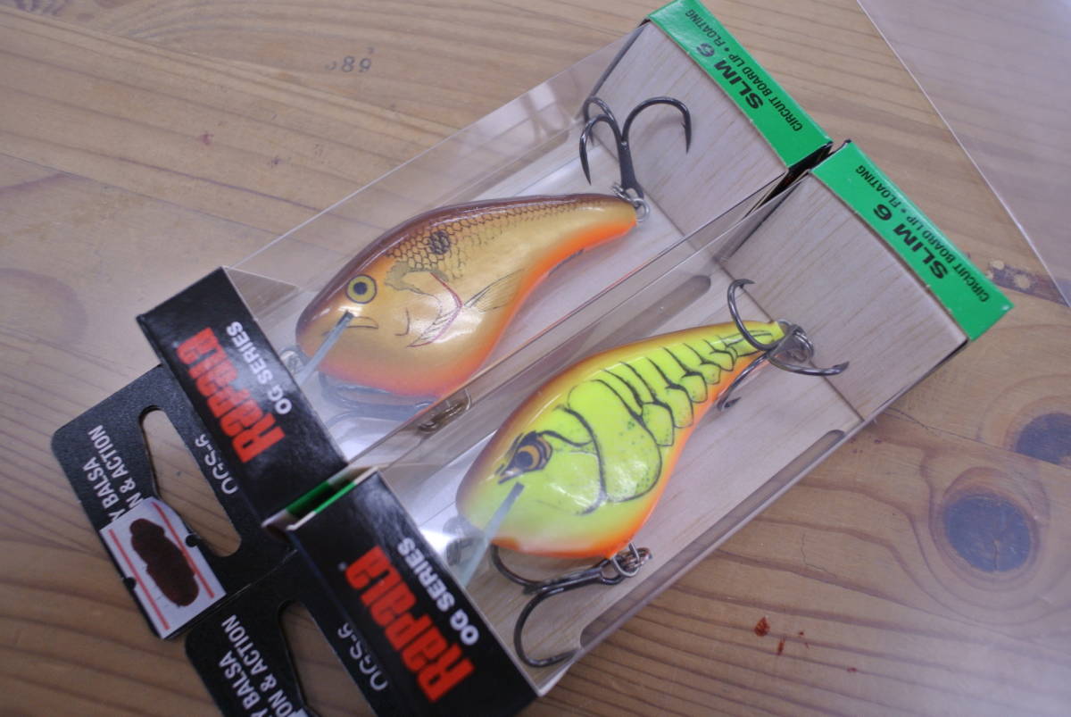 RAPALA18-012802 ラパラ OGスリム6　新品2個_画像1