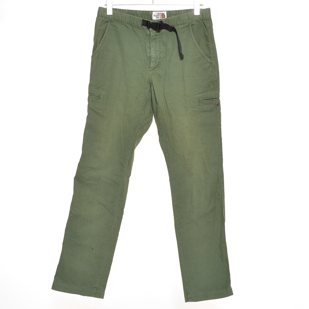 ■493630 THE NORTH FACE ノースフェイス ◇クライミングパンツ COTTON OX TRAIL PANT トレイルパンツ AT57851 サイズM メンズ グリーン_画像1