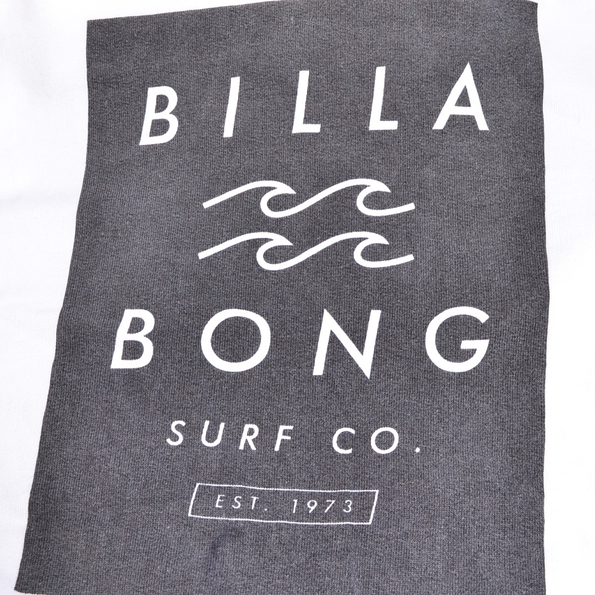 0496236 BILLABONG Billabong 0 sweat Parker long sleeve size M men's white 