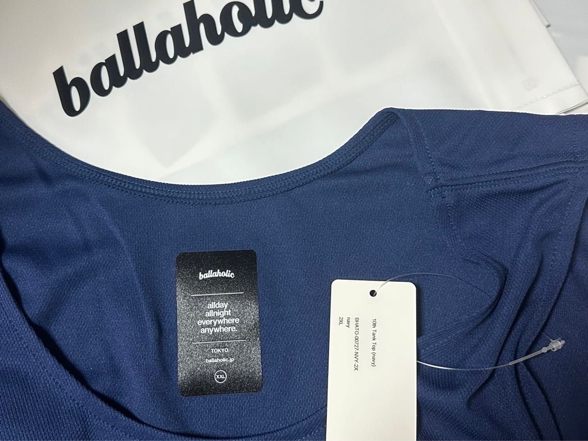 【新品】ballaholic angel number tank top(XXL