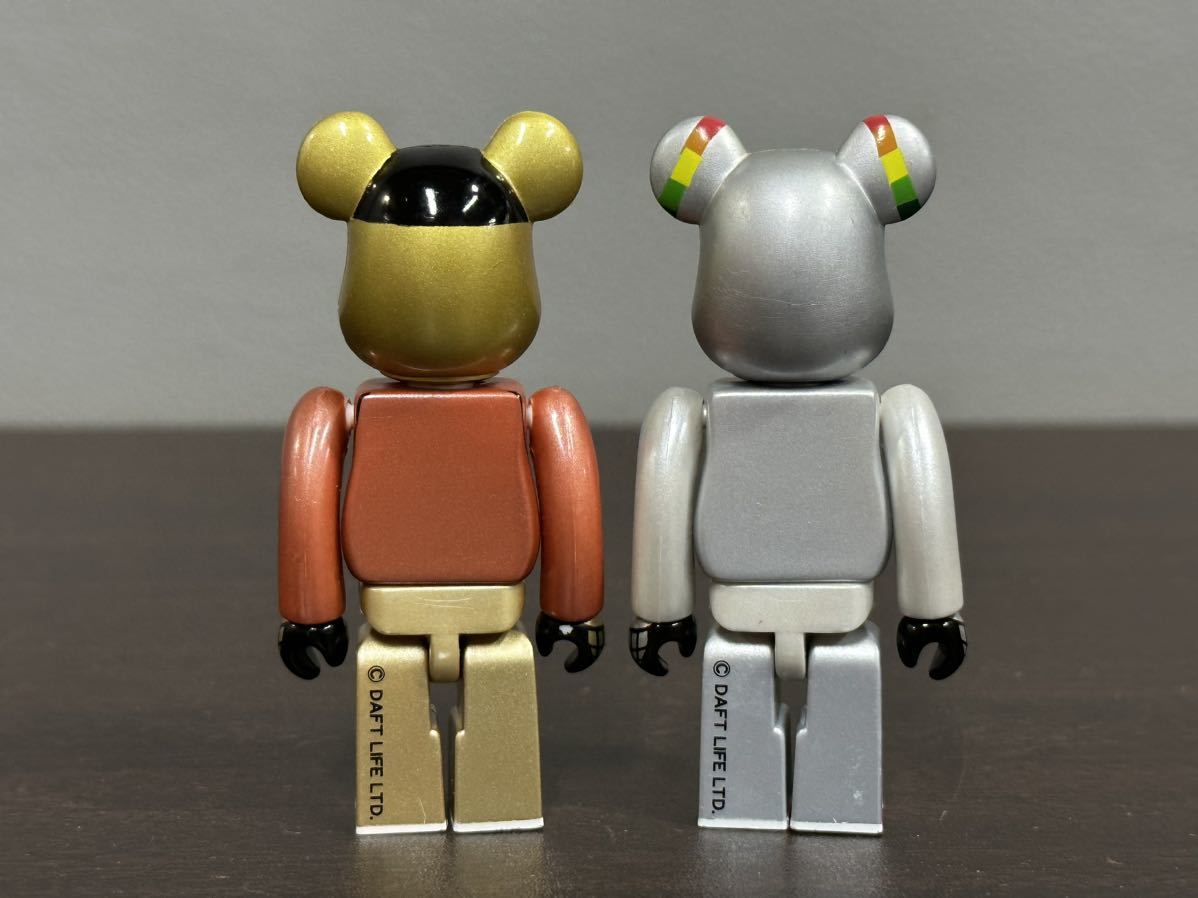 Daft Punk ダフトパンク BE@RBRICK ベアブリック MEDICOM TOY メディコムトイ 2体セット _画像6