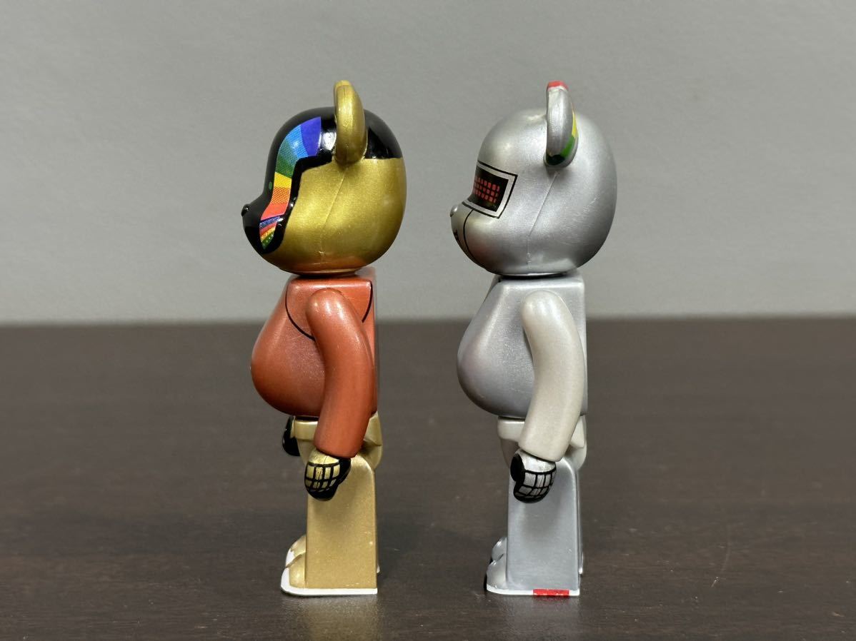 Daft Punk ダフトパンク BE@RBRICK ベアブリック MEDICOM TOY メディコムトイ 2体セット _画像4