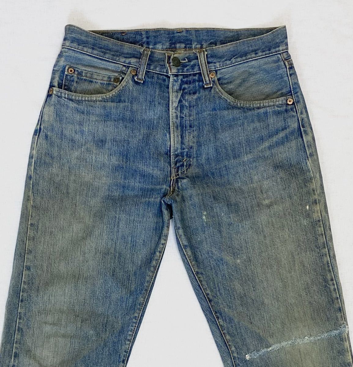 ★70s Levi’s 505 66後期 デニムパンツ Size32 USA製 ビンテージ★_画像2