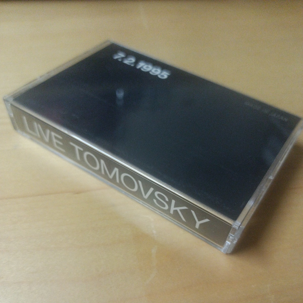カセットテープ LIVE TOMOVSKY 7.2.1995 トモフスキーの画像1