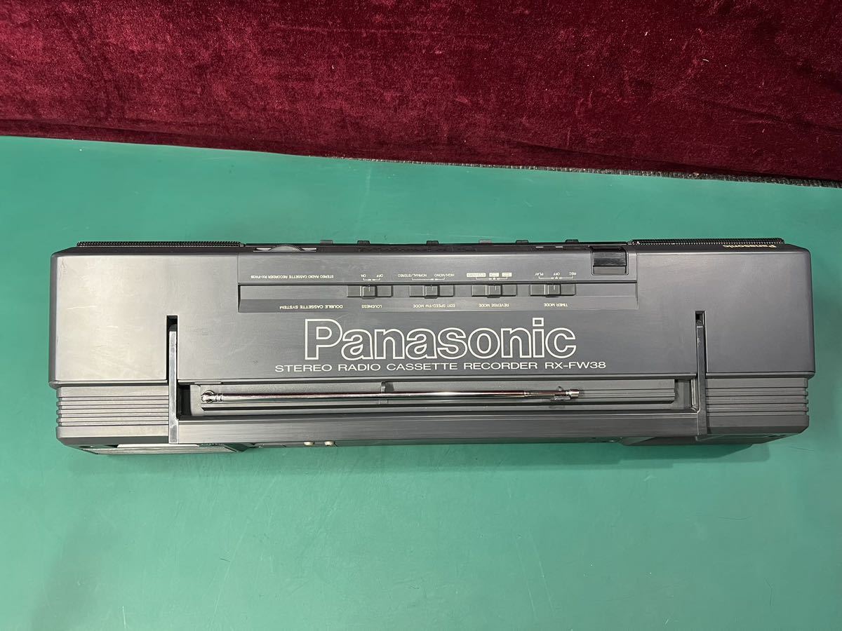 Panasonic RX-FW38 ラジカセ AM/FM受信OK ジャンク (140s)_画像4