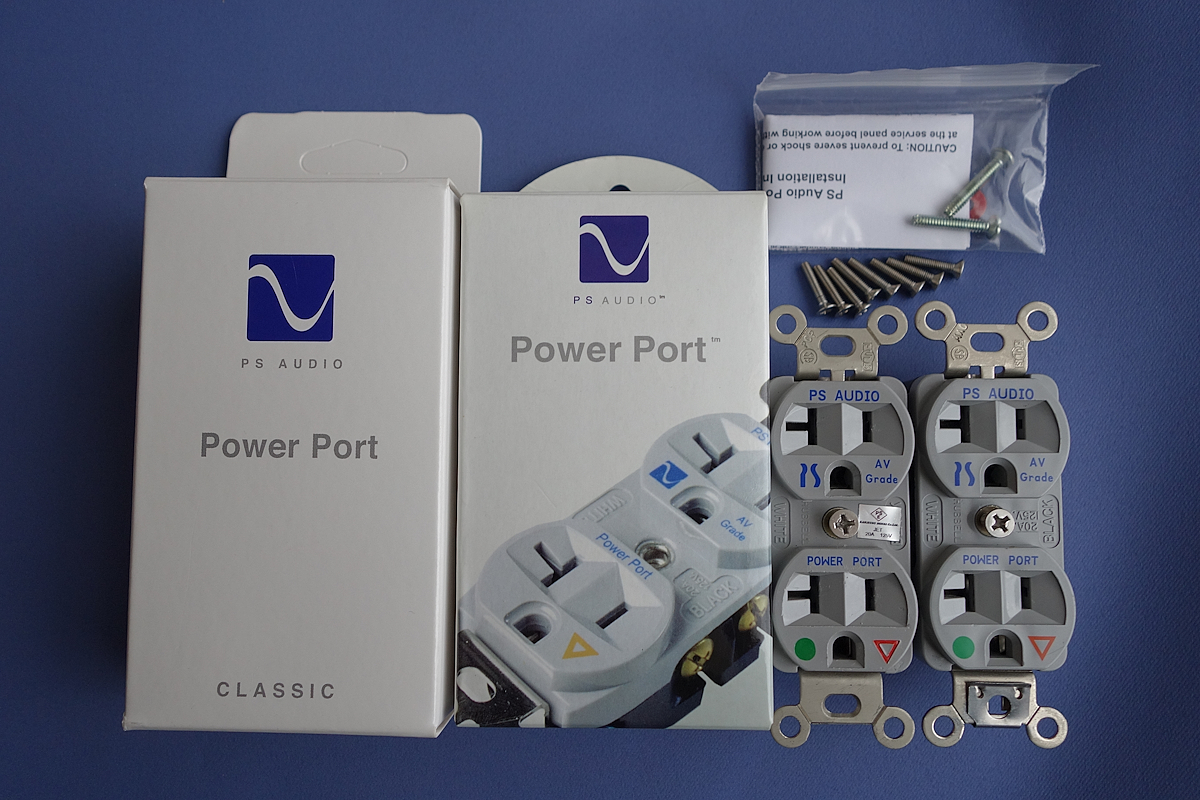 PS AUDIO Power Port 壁コン 中古2個セット_画像1