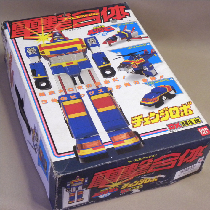 Yahoo!オークション - 1980年代 当時物 バンダイ DX超合金 電撃 Yahoo!オークション - 1980年代 当時物 バンダイ DX超合金 電撃