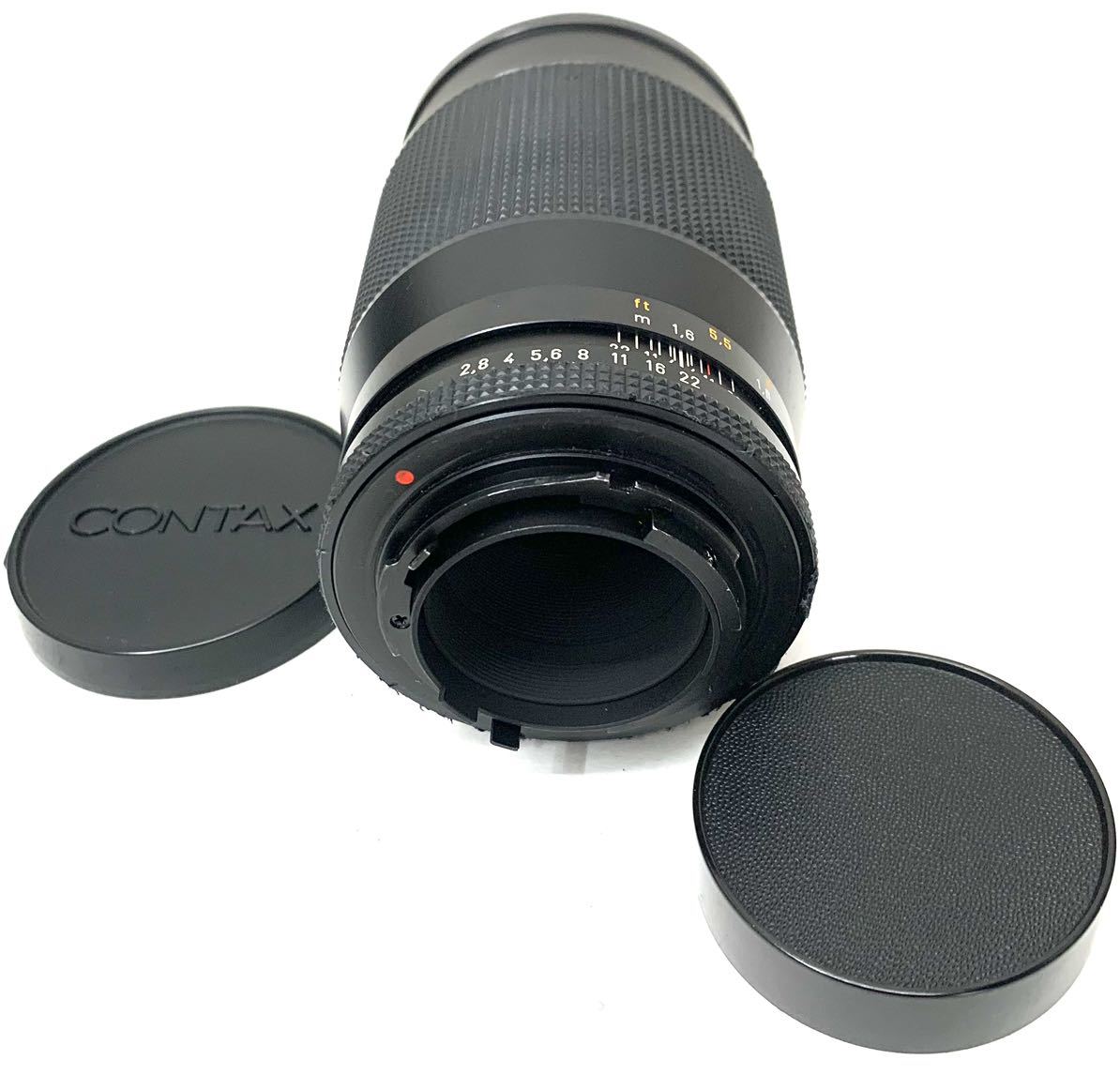 CONTAXコンタックス カメラレンズCarl Zeiss Sonnar 2.8/135 T 55㎜ ソフトケース付 現状特価売り切り_画像3