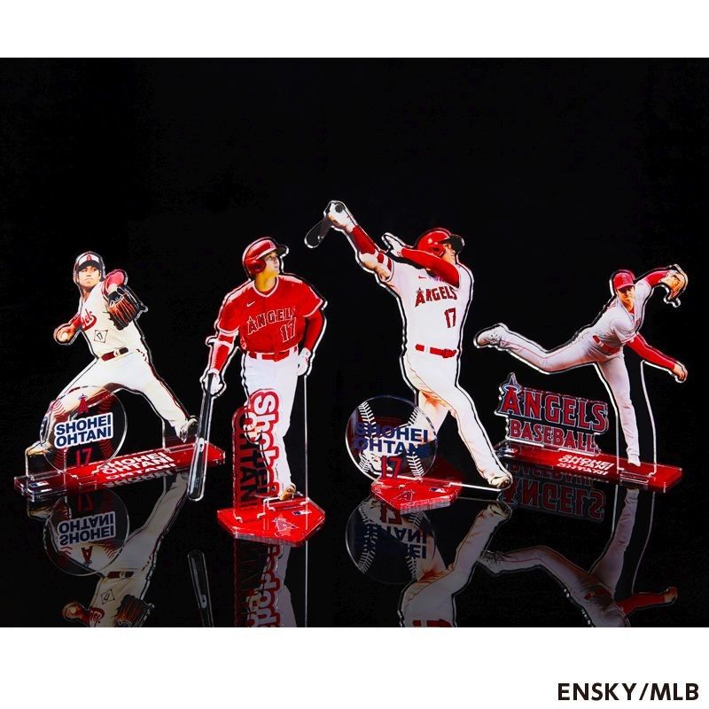 MLB エンゼルス 大谷翔平郵便局限定 アクリルスタンド コンプリート 