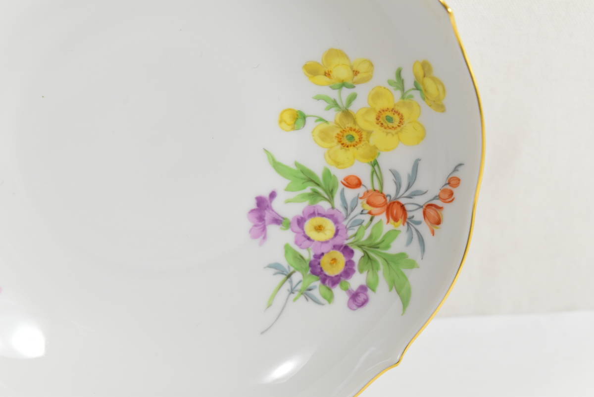 N.　②訳あり品　マイセン Meissen ベーシック フラワー 三つ花シリーズ カップ ソーサー 食器_画像10