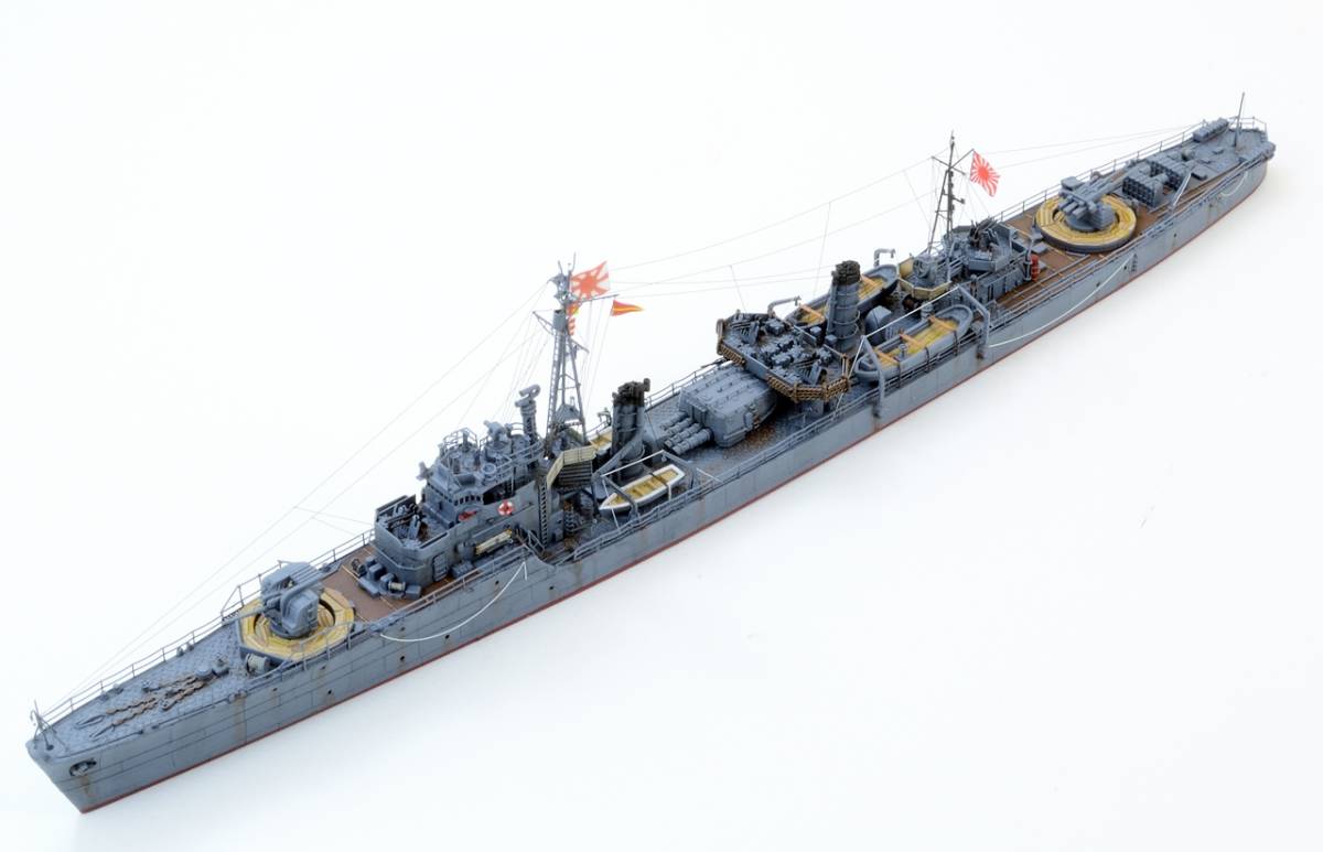 ◇【完成品】大磯海軍工廠1/700駆逐艦『松1944』製作品◇_画像3