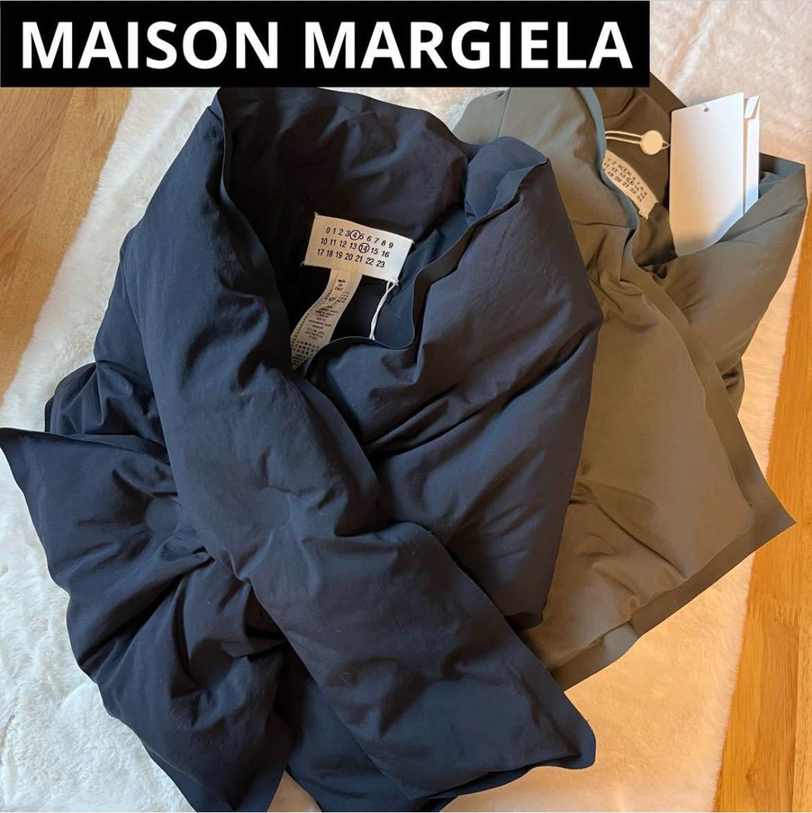 MAISON MARGIELA メゾンマルジェラ 4 14 マフラー パテッド MAISON MARGIELA メゾンマルジェラ 4 14 マフラー パテッド
