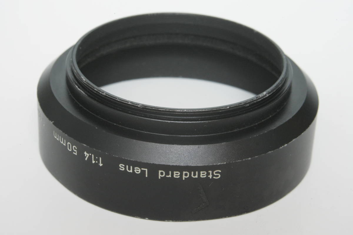  Asahi Pentax standard lens metal hood made of metal 1:1.4 50mm 1:1.8 -2 55mm for 49mm screwed type secondhand goods 