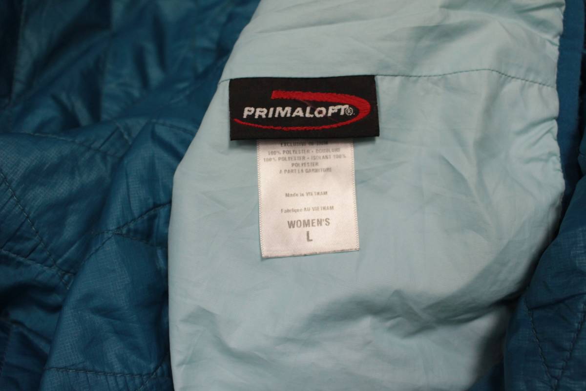 N464　Patagonia　パタゴニア　09年製　中綿　ナノパフジャケット　PRIMALOFT　キルティングジャケット　L　レディース_画像5