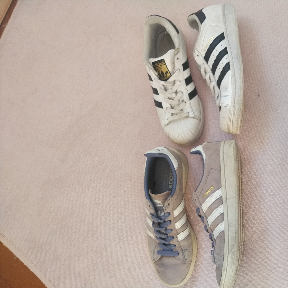 adidas スニーカー CAMPUS スーパースター　22.5cm キャンパス　_画像2