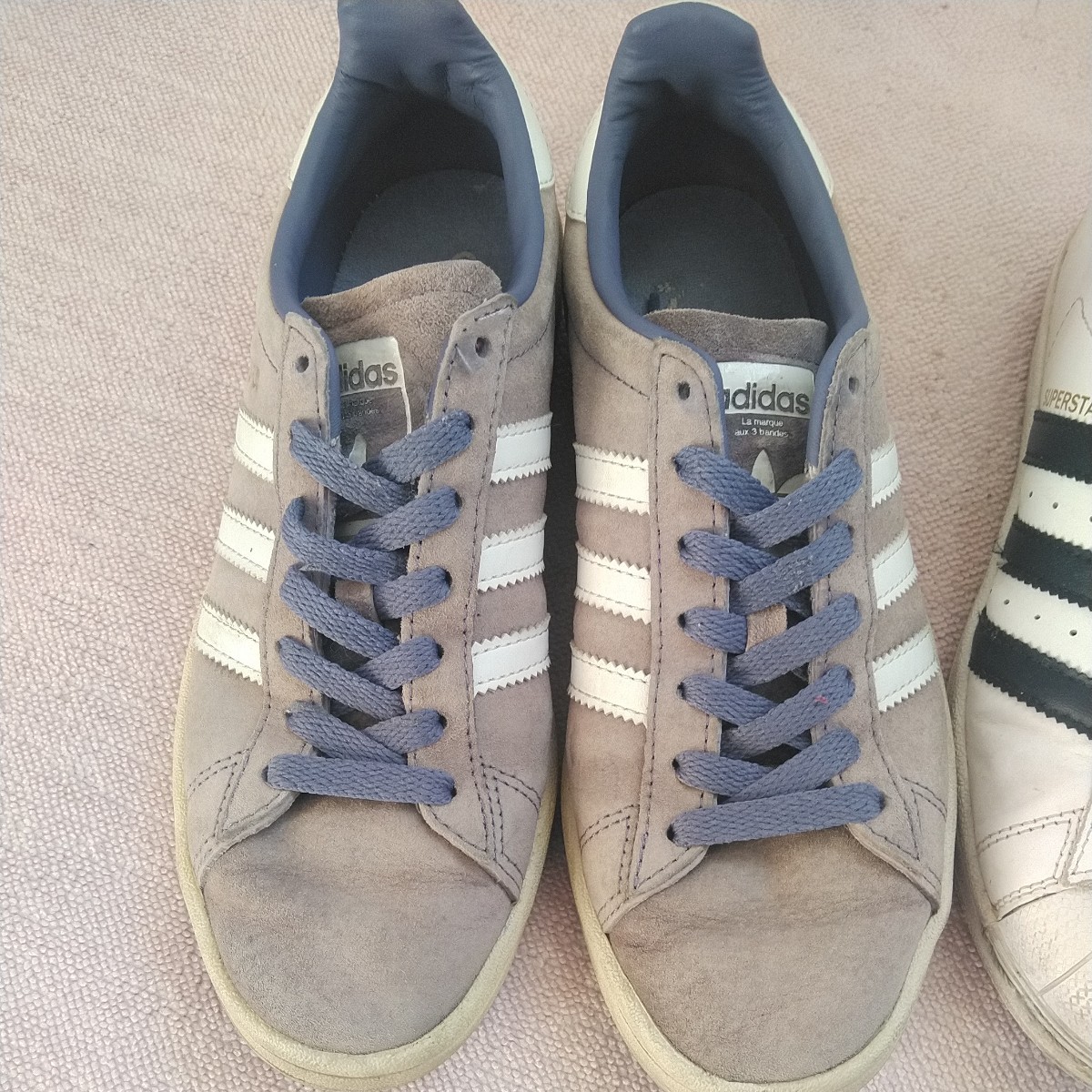 adidas スニーカー CAMPUS スーパースター　22.5cm キャンパス　_画像4