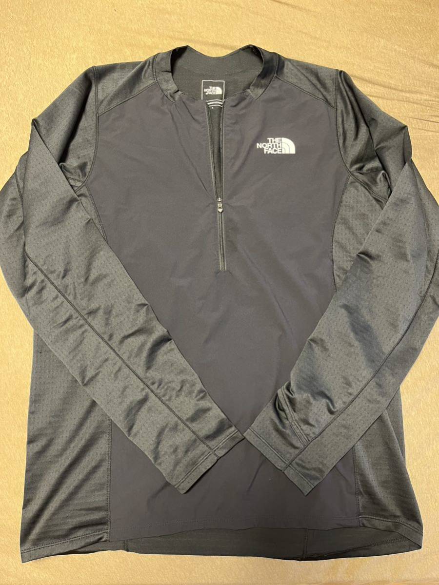 THE NORTH FACE [ザノースフェイス] 長袖カットソー ロンT L/S Hybrid Dry Dot Light Crew メンズ NT62374 ランニング トレラン_画像4