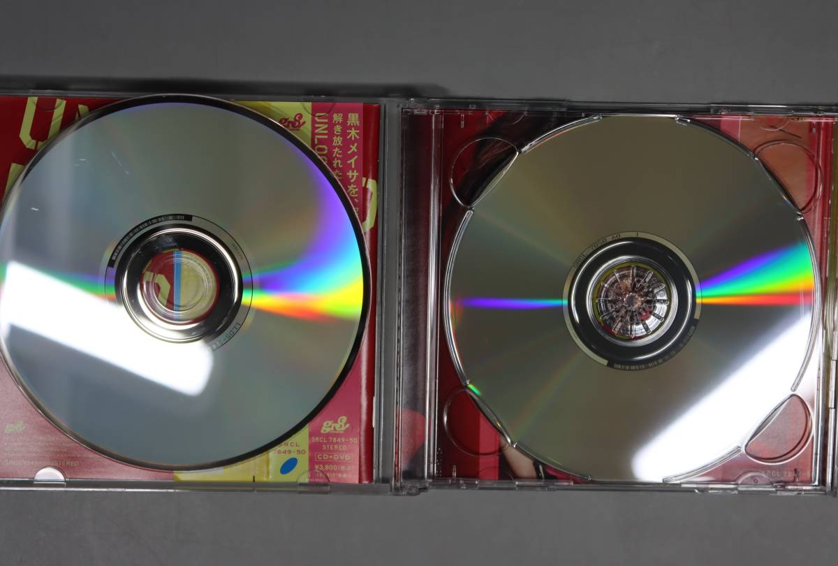 黒木 メイサ　「UNLOCKED」　CD14曲入り　DVD付き　送料180円_画像3