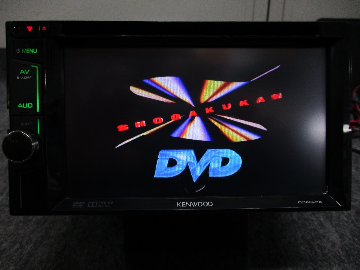 ▼ ケンウッド DVDデッキ DVDプレイヤーDDX3015 CD DVD USB ラジオ モニター 2DIN 中古品の画像4