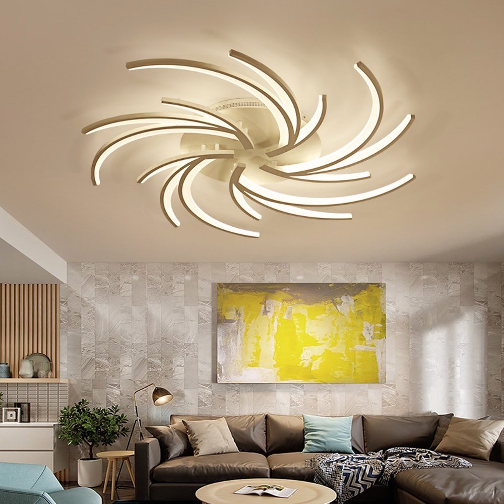 LEDシーリングライト 天井照明 リビング 寝室 ダイニング 旋風型 オシャレ