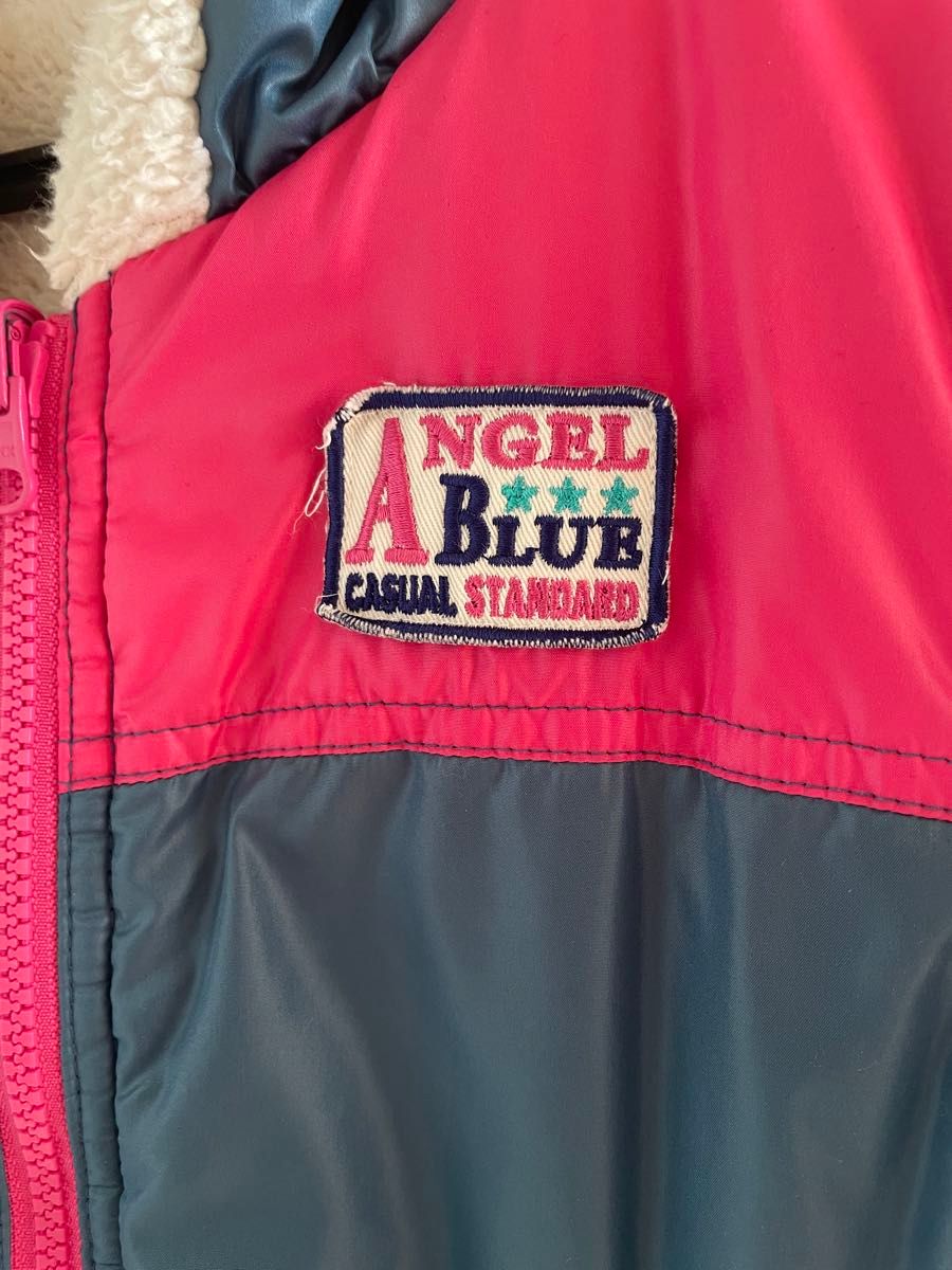 【美品】ANGEL BLUE　エンジェルブルー ジャケット ジャンパー　s 140 アウター リバーシブル