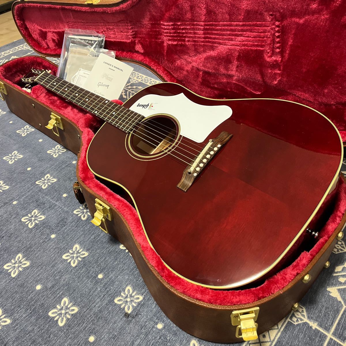 Gibson J-45 60s ADJ WINE RED 2023年製_画像1