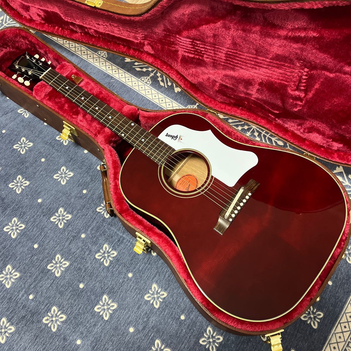 Gibson J-45 60s ADJ WINE RED 2023年製_画像2