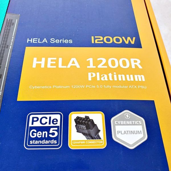 パソコンパーツ 電源 新品 SilverStone HELA 1200R Platinum (ATX/1200W) 12VHPWR規格対応 シルバーストーン プラチナム(80)STQ001_画像5